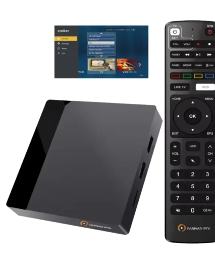 MAG Linux 4K IPTV Box with 1-Year IPTV Subscription